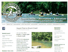 Tablet Screenshot of ozarkmtnpaddlers.org